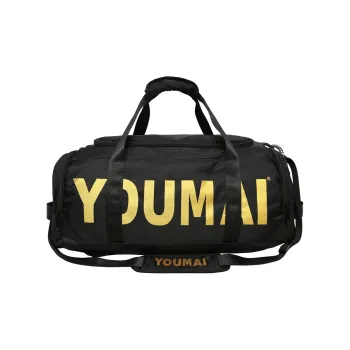 Morellybear Nylon Portable Crossbody Gym Bag Medium Size Unisex Black/Pink/Yellow/Khaki/Red