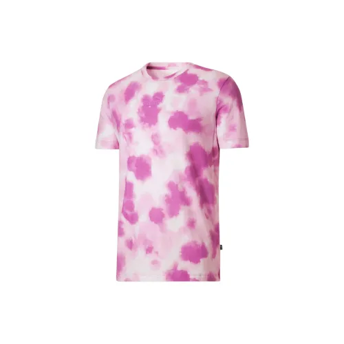 PUMA Cloud Tie Dye T-Shirts Men Light Purple