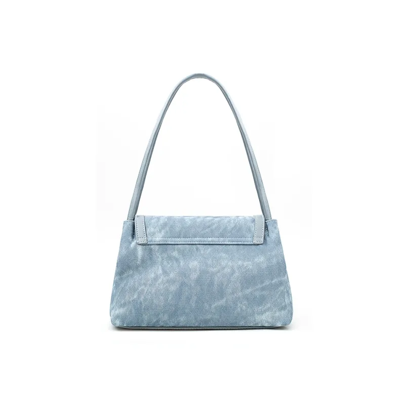 Vigno Synthetic Leather Shoulder Bag Regular Women's Pink/Apricot/Black/Gray/Blue-32