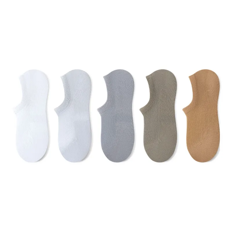 MIIOW No-Show Socks Men's 5 Pack-0