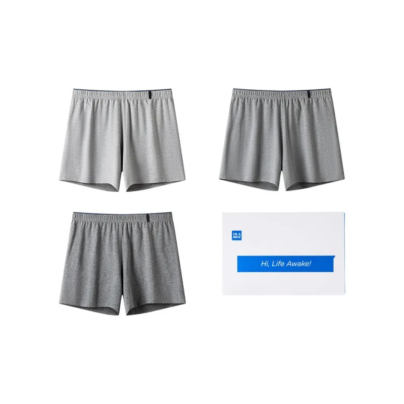 HLA Boxer Shorts Men's 3 Pack Gift Box Set-4