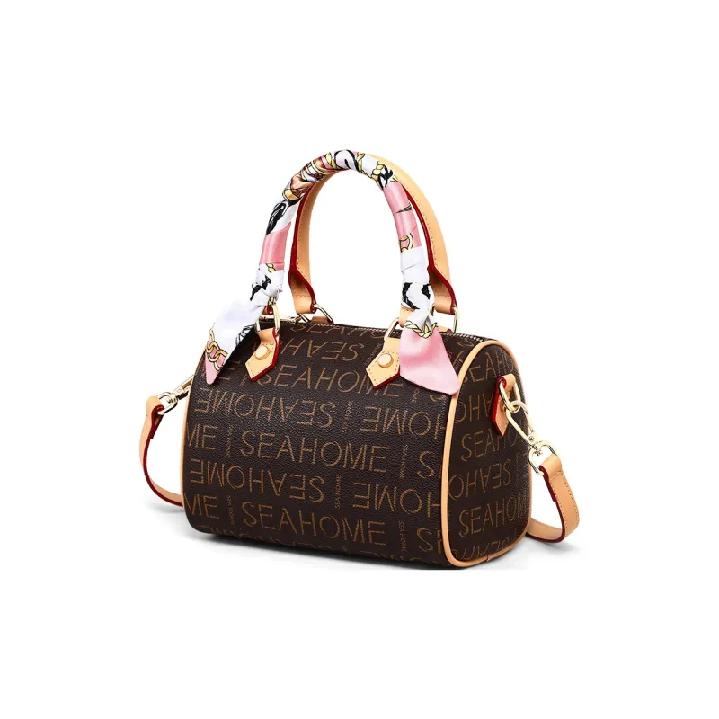COMELY Synthetic Leather Shoulder Bag Crossbody Bag Handbag Mom Bag Regular Women's Coffee-1