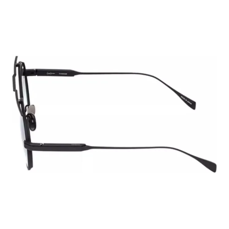 Yohji Yamamoto Titanium Irregular Shape Sunglasses Unisex Multicolor-8