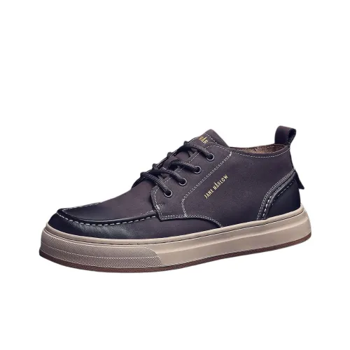 JANE HARLOW Men's Casual Shoes Men Low-Top Gray