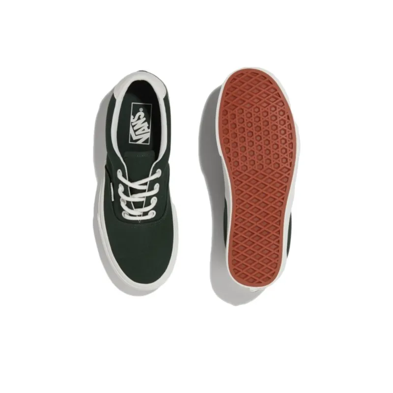 Vans Era Anti Slip And Wear Resistant Lightweight Low Top Skateboard Shoes Men's Green-3