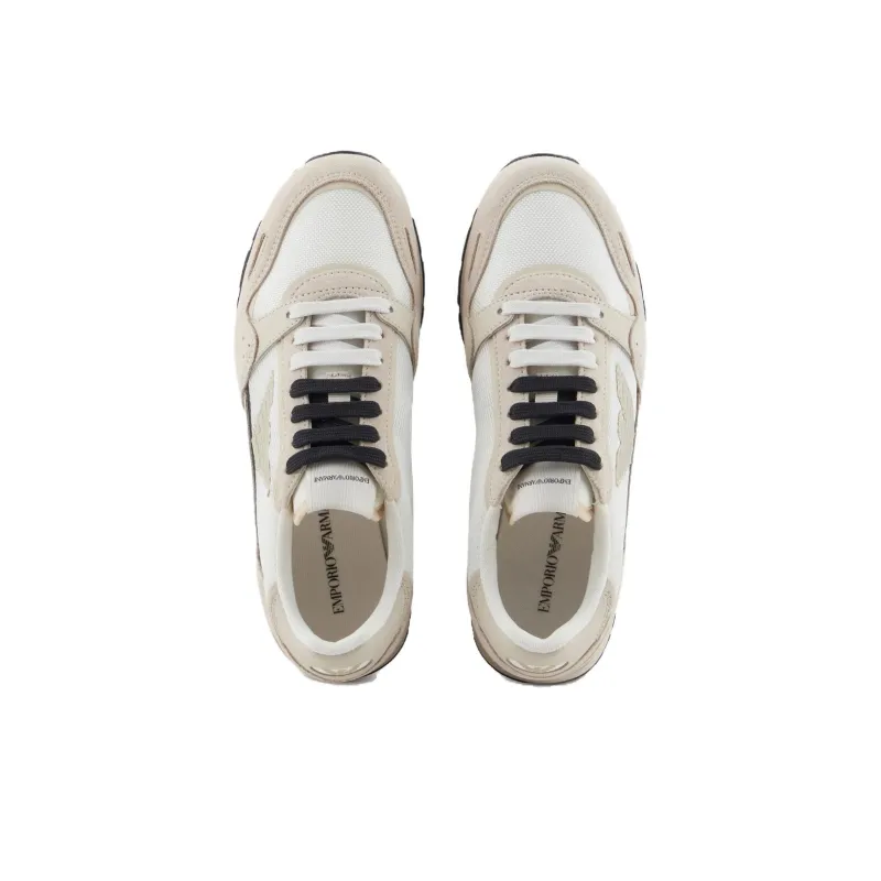 EMPORIO ARMANI Low Top Casual Shoes Women's Light Umber-3