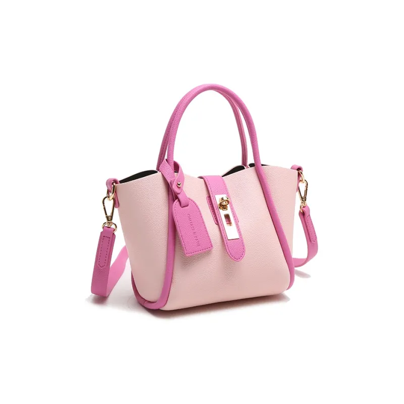 Carit&Koty Polyurethane/Synthetic Leather One Shoulder Handbags Regular Women's Pink-1