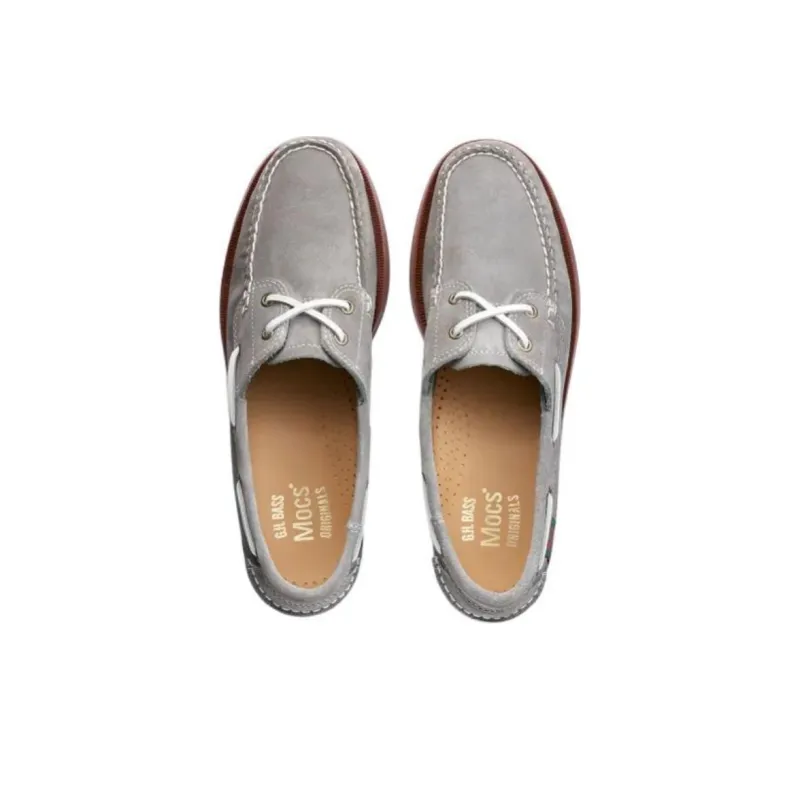 G.H. Bass & Co. Boat Shoes Men's Gray-3