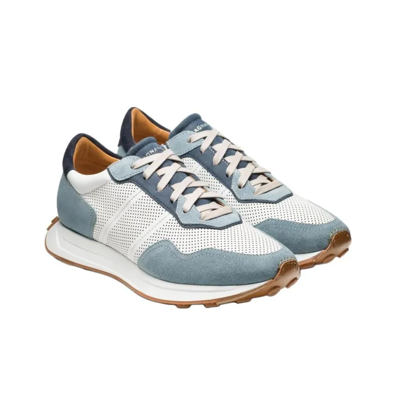 Magnanni Romero Low-Top Casual Shoes Men's Blue-2