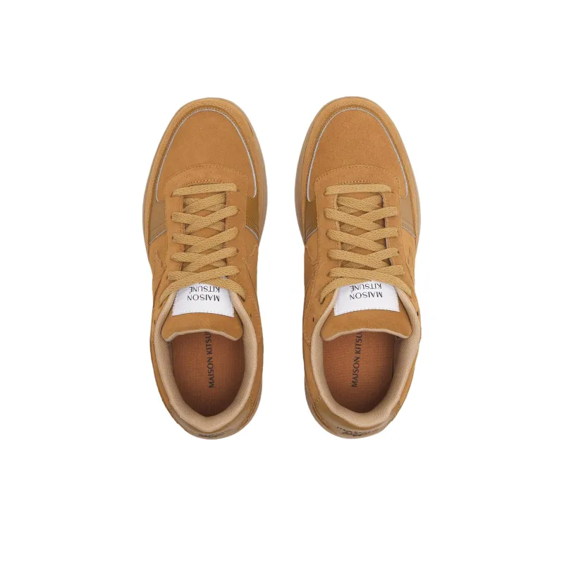 Maison Kitsune Chiru Trainers Low Top Skateboard Shoes Women's Brown-4