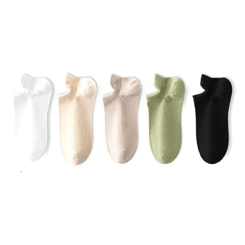 MIIOW No-Show Socks Women's 5 Pack-4