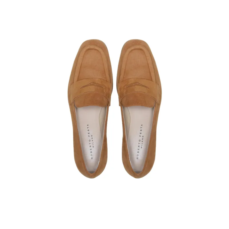 Roberto Festa Novia Loafers Women's Brown-4