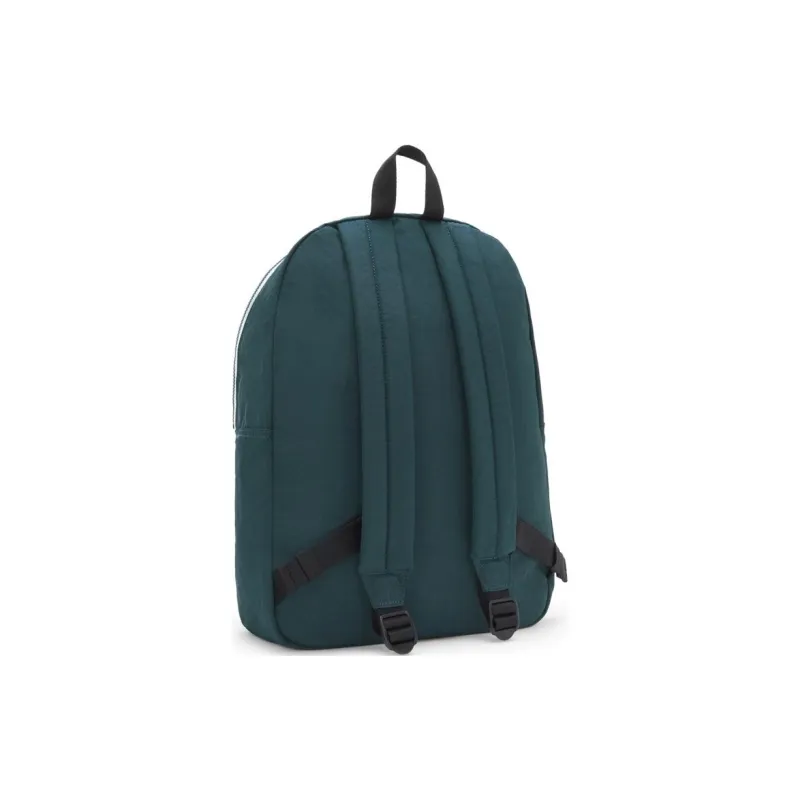 Kipling Recycled Polyamide Backpack Large Size Unisex Vintage Green-2