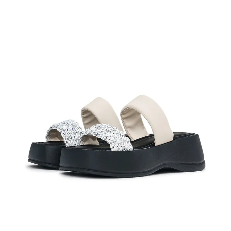 Humanism 1986 Quiet Antibacterial Slide Slippers Women's-7