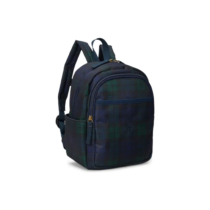 Polo Ralph Lauren Polyester Backpack Small Size Kids' Blue & Green-1