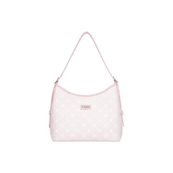 Kappa PVC Polyvinyl Chloride Tote Bag Shopping Bag Commute Bag Shoulder Bag Women's Strawberry Milkshake Pink