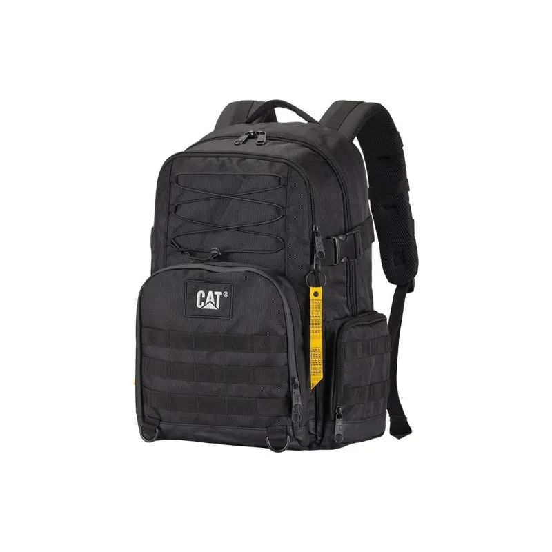 CAT Polyester Backpack Tubas Unisex Dark Gray/Black-7