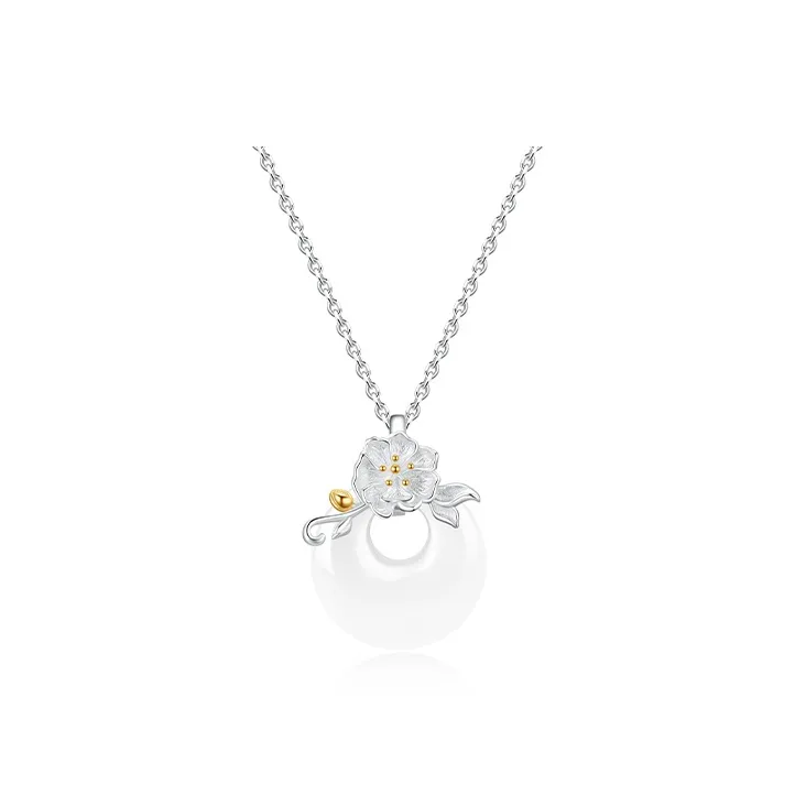 ZSY Chalcedony Necklaces Unisex-20
