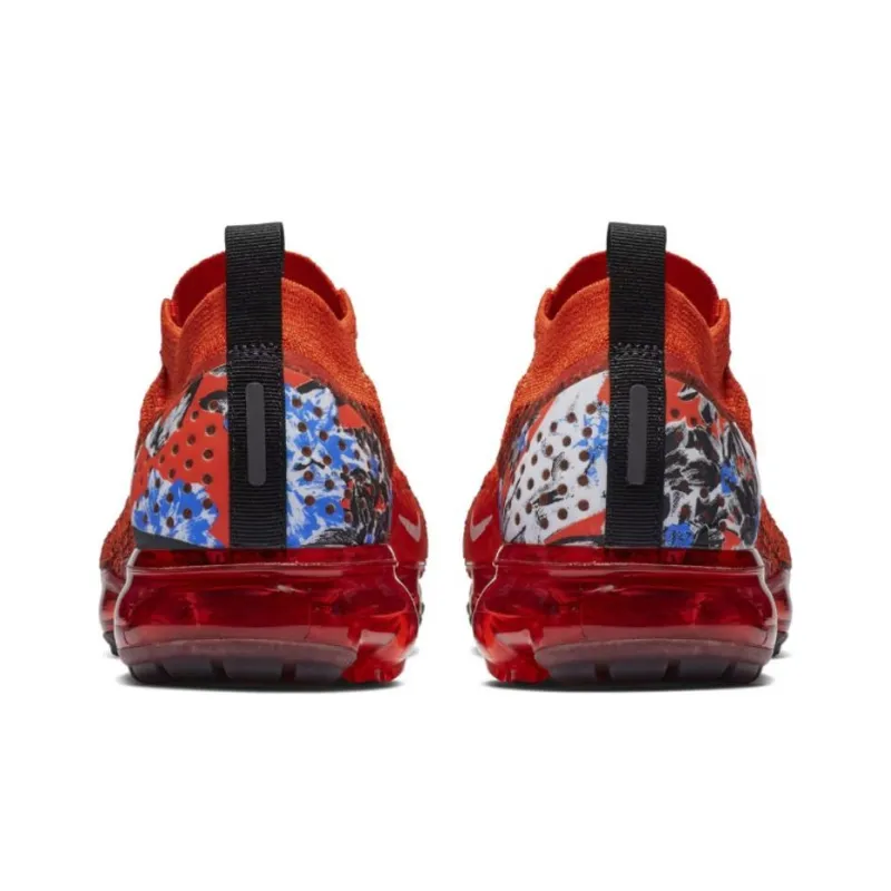 Nike Air VaporMax Flyknit 2 Heel Graphic Team Orange Women's-3