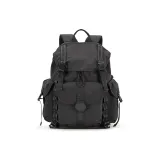 16 Inches, Night Black (Three-Layer Fabric, Water-Repellent/Oil-Resistant/Stain-Resistant)