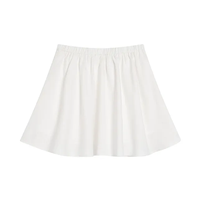 Ouyang Casual Short Skirts Women's White-1