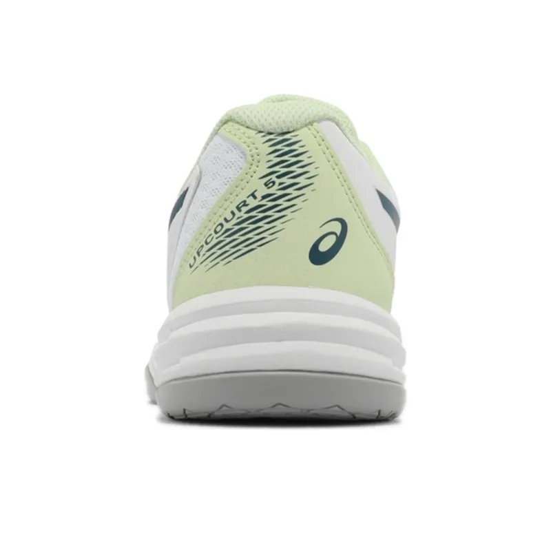 Asics Women's Upcourt 5 'White Ink Teal'-3