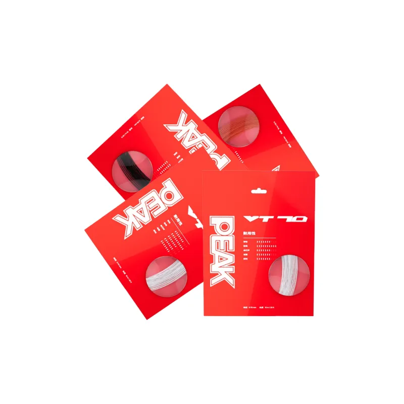 PEAK Stretchable And Durable Badminton String Professional Training Elasticity Durable Multiple Colors-9