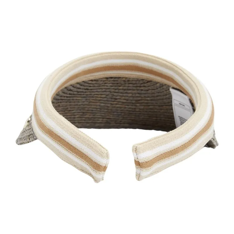 HELEN KAMINSKI Raffia Sun Protection Hats Women's Gray-3