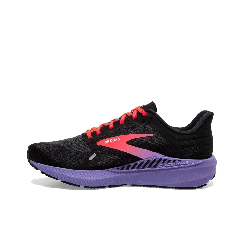 Brooks Launch 9 Running Shoes Women's Low-Top Black Pink-0