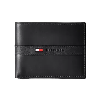 Tommy Hilfiger Synthetic Leather Wallet Regular Men's Black