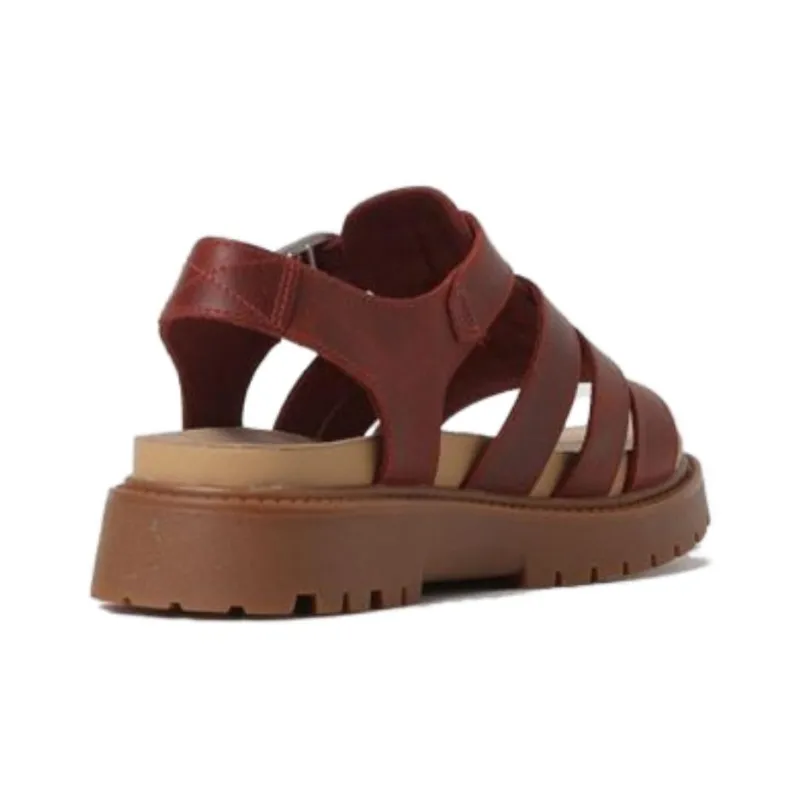 Timberland Logo debossed Leather Sandals-2