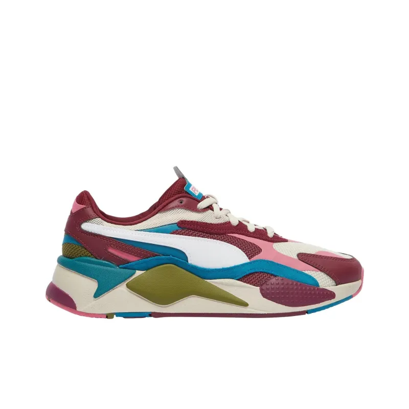 PUMA RS X3 Puzzle Cabernet Pink Blue Green-1