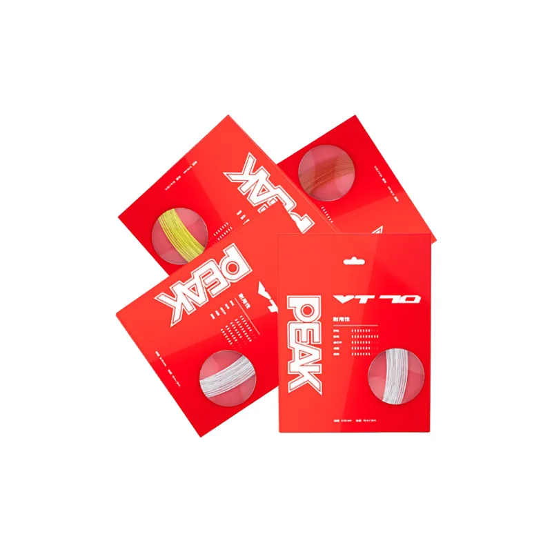 PEAK Stretchable And Durable Badminton String Professional Training Elasticity Durable Multiple Colors-11