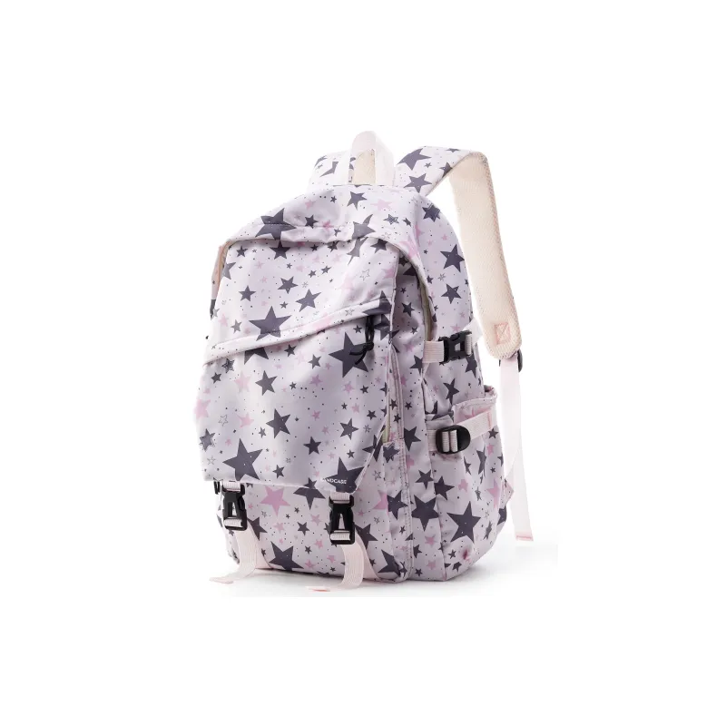 LANDCASE Fabric Backpack Laptop Backpack Unisex Multicolor-218