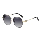 Gold-Plated Black/Dual Gray Lenses