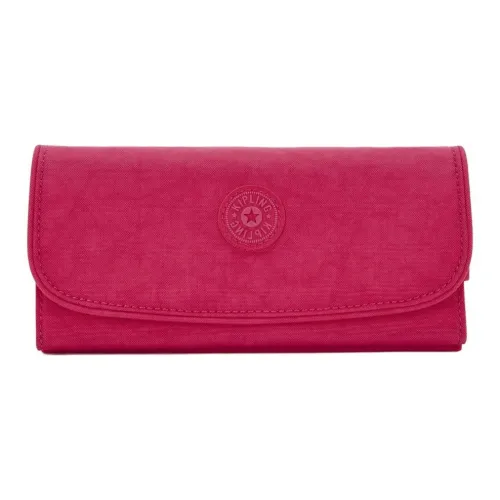 Kipling Wallets Paper Shreds Pink