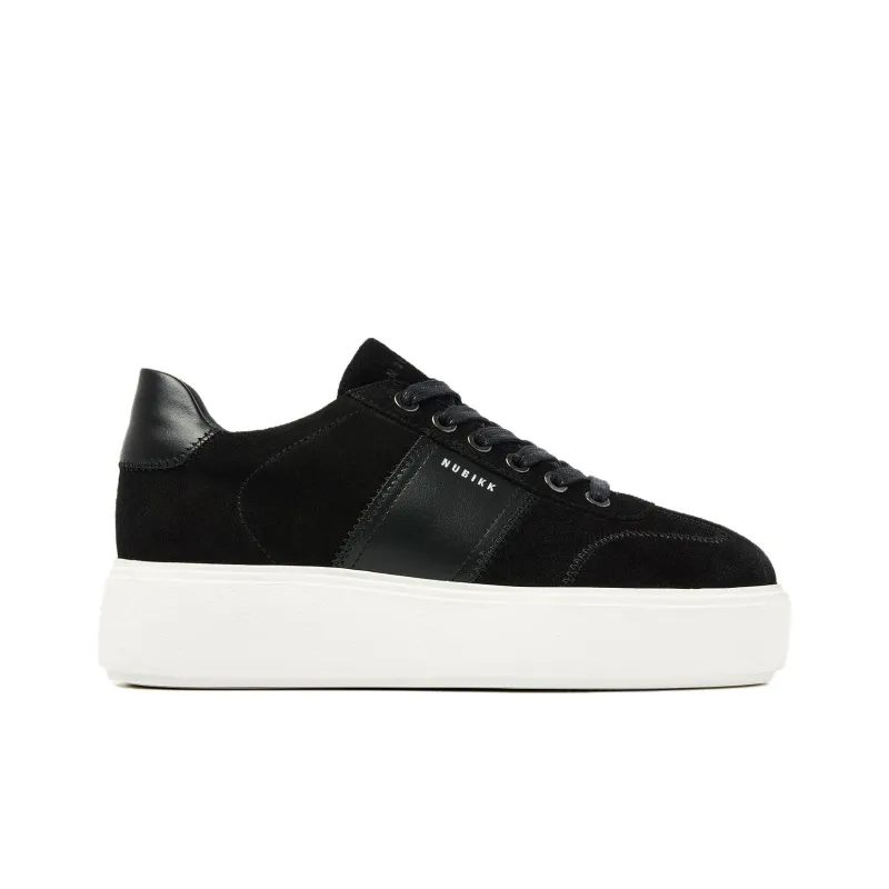 NUBIKK Elise Wing Low-Top Skateboard Shoes 4.5cm Women's Black-1