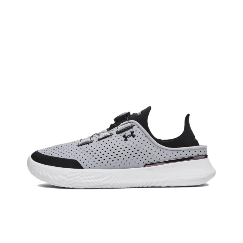 Under Armour SlipSpeed Cushioning Wear Resistant Low Top Training Shoes Unisex Black Gray-0