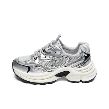 ZHR Seeking Cushioning And Breathable Low Top Chunky Sneakers Women's