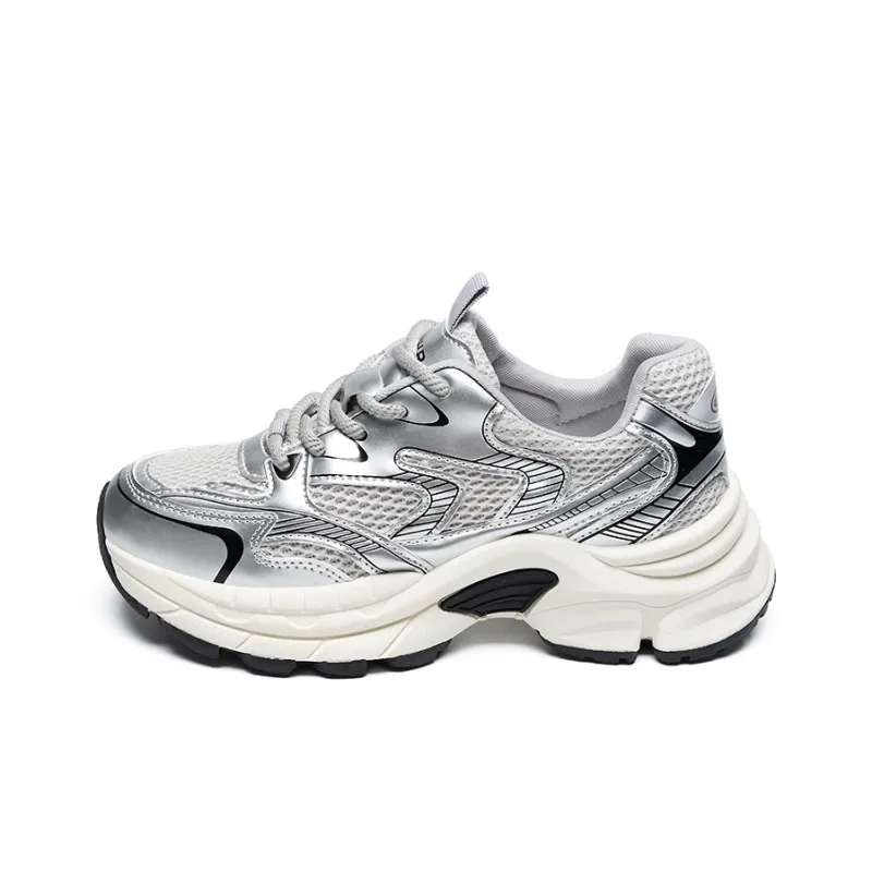 ZHR Seeking Cushioning And Breathable Low Top Chunky Sneakers Women's-0