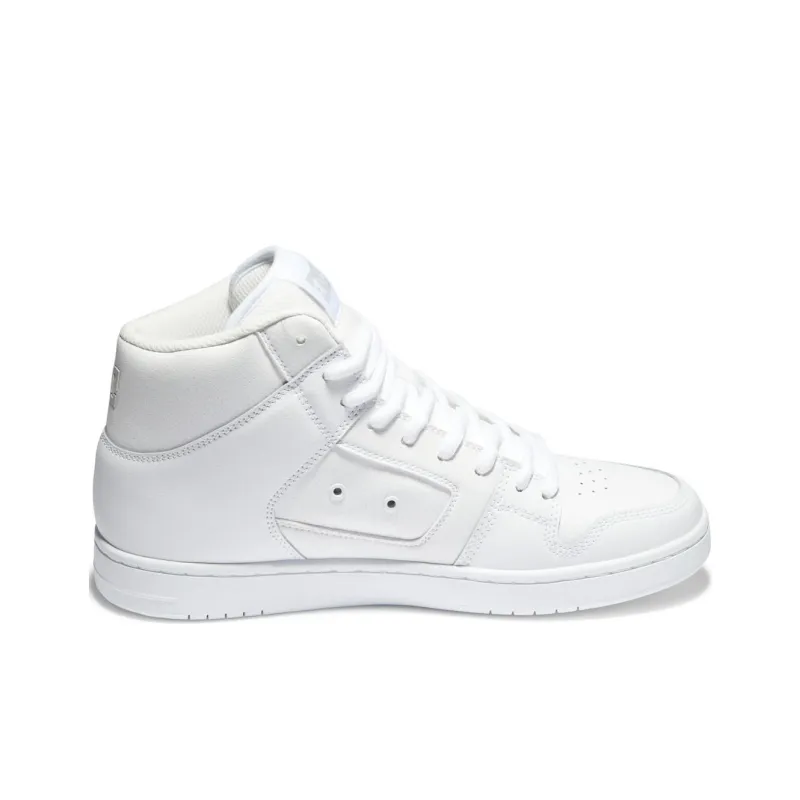 DC Shoes High Top Skateboard Shoes Men's White-1