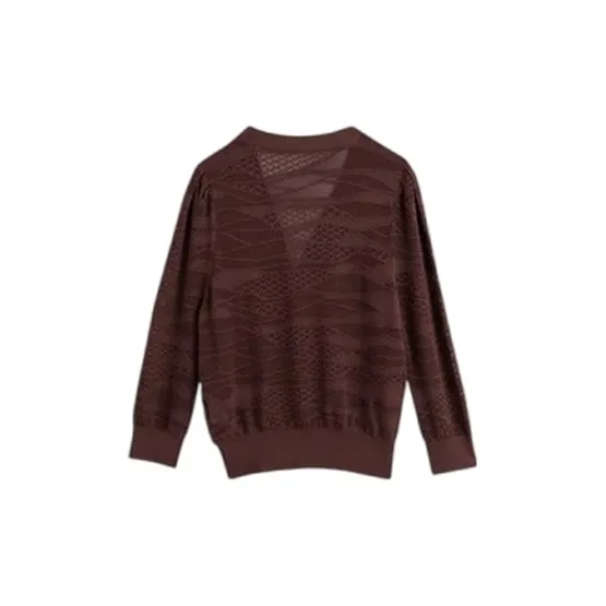 HDFULERN Knitwear Women's Coffee-1
