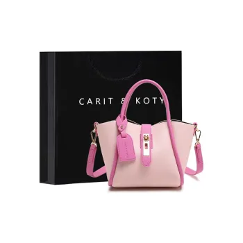 Carit&Koty Polyurethane/Synthetic Leather One Shoulder Handbags Regular Women's Pink
