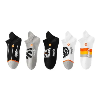 HANADASOX Ankle Socks Men's 5 Pack Mixed Color