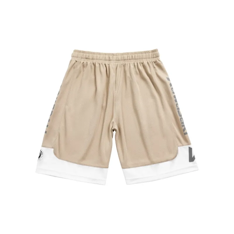 Kawasaki Sports Shorts Basketball Shorts Unisex Khaki/Black-1