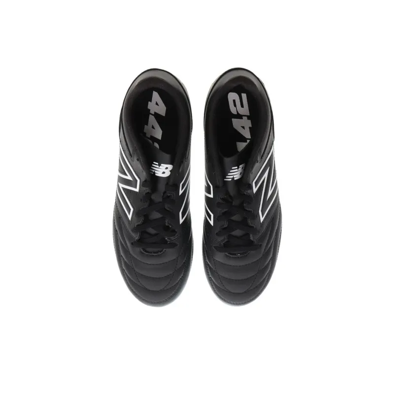 New Balance 442 Series HG Rubber Short Studs Firm Ground Anti Slip Wear Resistant Soccer Shoes Men's Black-3