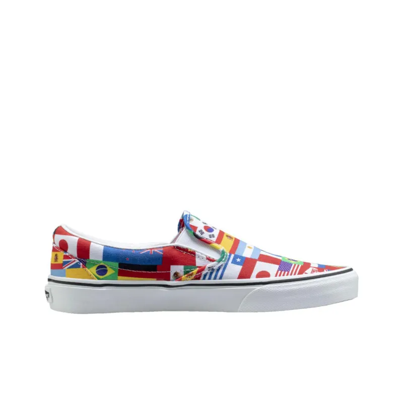 Vans Classic Slip On 'International Flags'-1