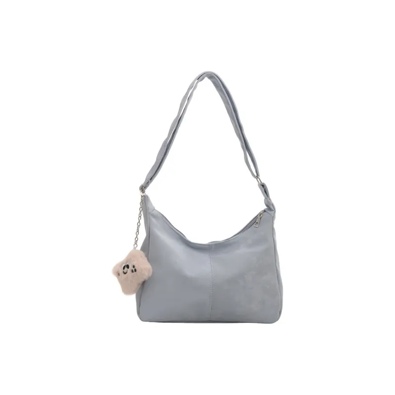 Barang Bear Suede Tote Bag Shoulder Bag Regular Women's Multicolor-2