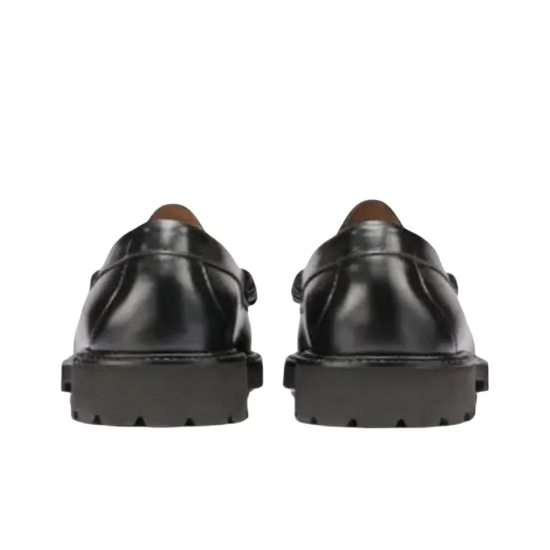 G.H. Bass & Co. Larson Lug Loafers Men's Black-4