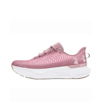 Under Armour Cushioned Slip Resistant Low Top Running Shoes Women's Pink
